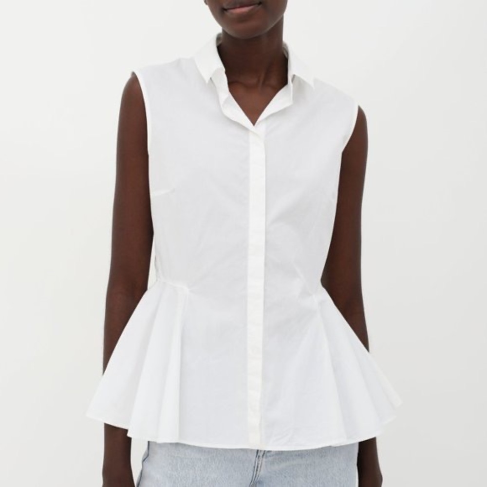 NWT McQ by Alexander McQueen Peplum Shirt